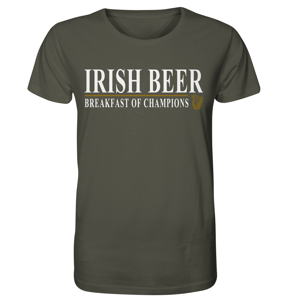 Irish Beer "Breakfast Of Champions" - Organic Shirt