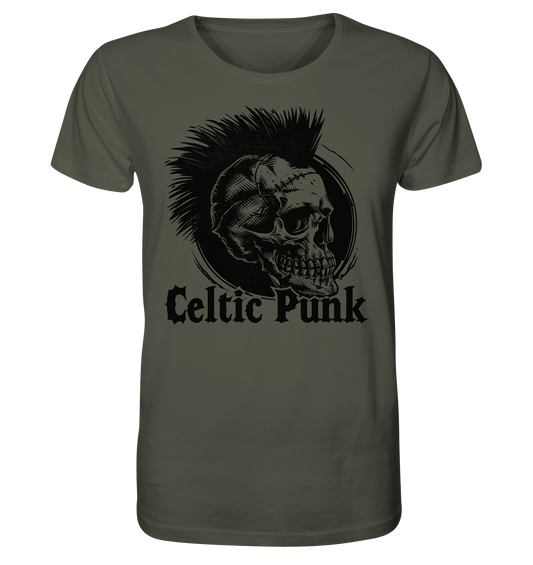 Celtic Punk "Skull II" - Organic Shirt