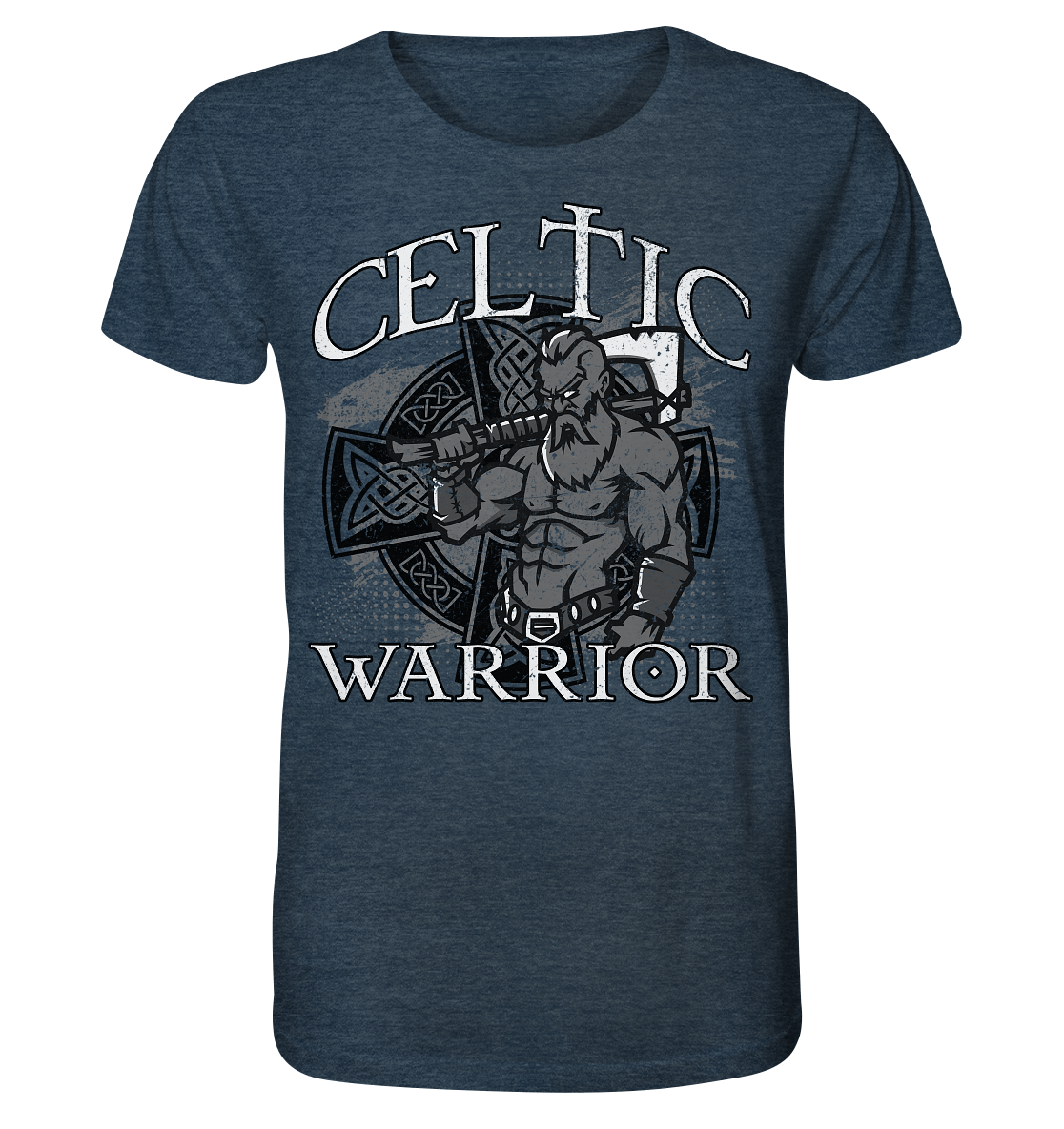 Celtic Warrior - Organic Shirt (meliert)