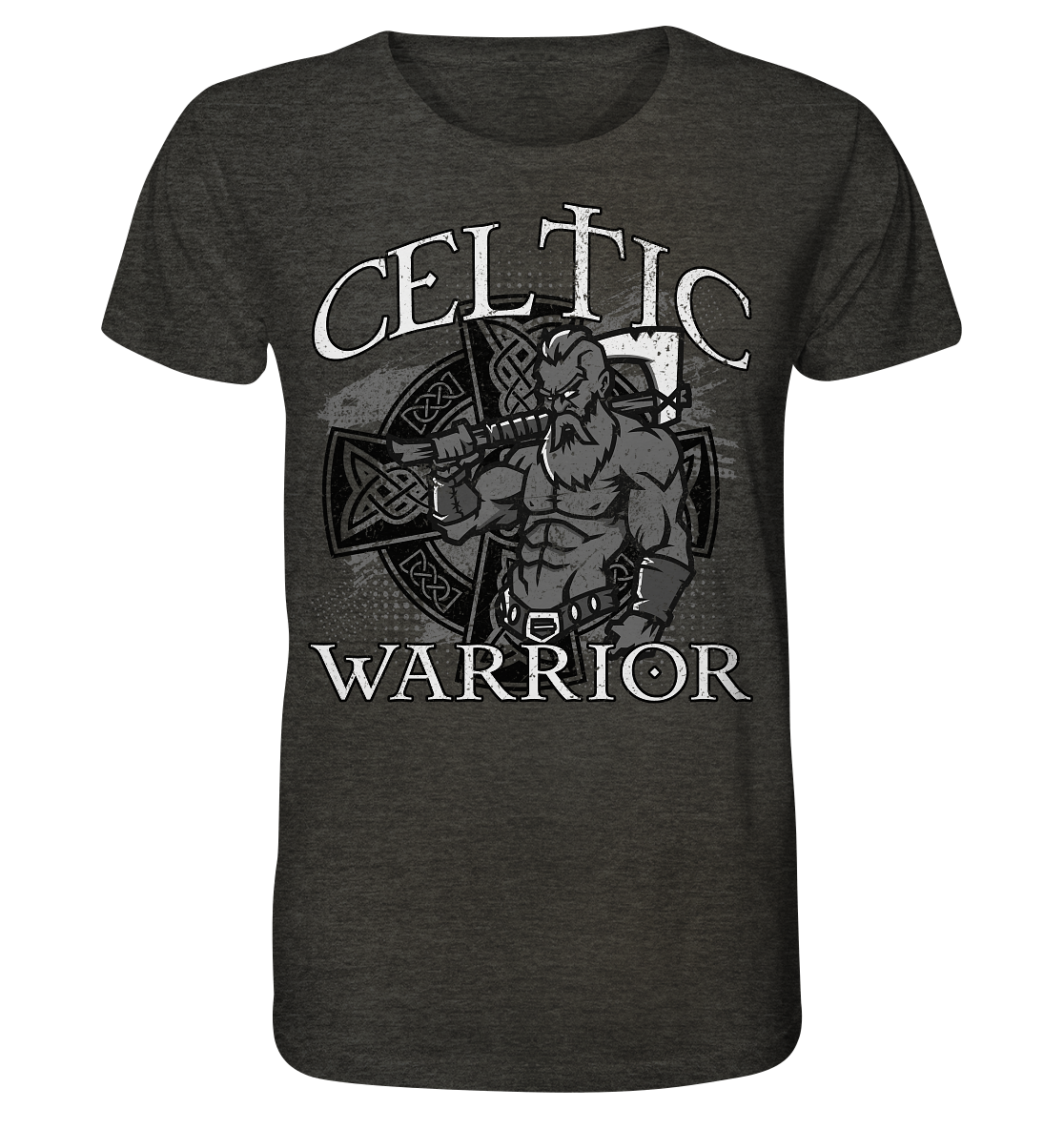 Celtic Warrior - Organic Shirt (meliert)