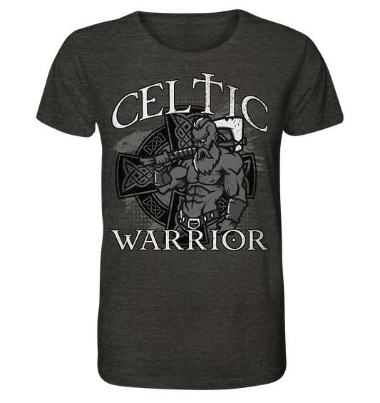 Celtic Warrior - Organic Shirt (meliert)