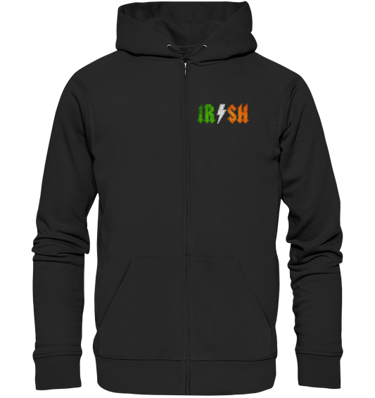 Irish "Flag Logo" - Organic Zipper