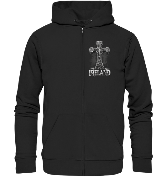 Ireland "Celtic Cross I"  - Organic Zipper