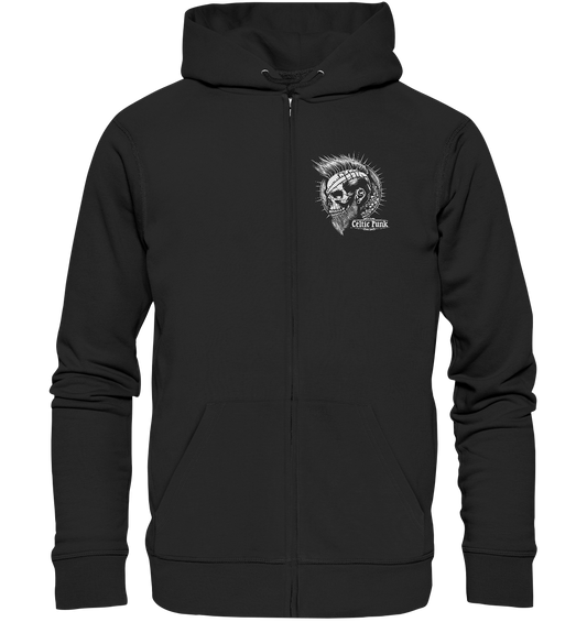 Celtic Punk "Skull IV" - Organic Zipper