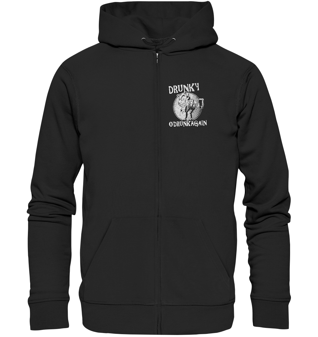 Drunky O'Drunkagain - Organic Zipper