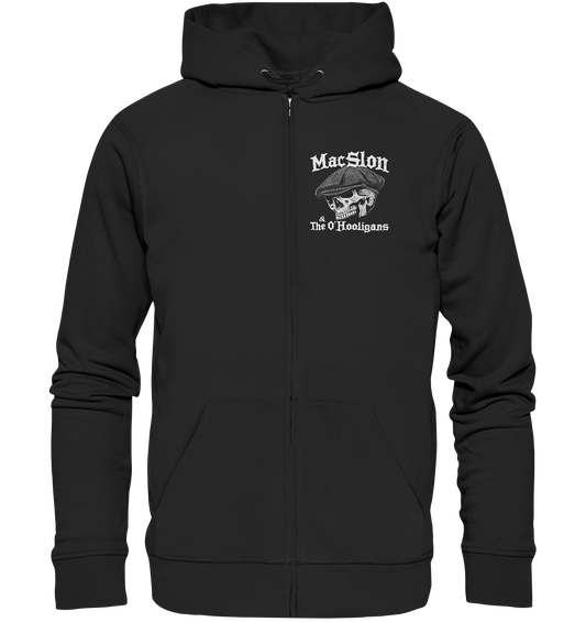 MacSlon & The O'Hooligans "Flatcap-Skull I" - Organic Zipper