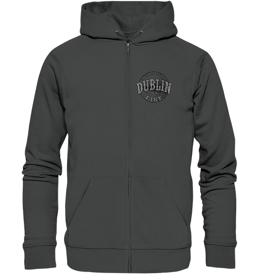 Dublin "Estd 988 / Baile Átha Cliath / Éire"  - Organic Zipper
