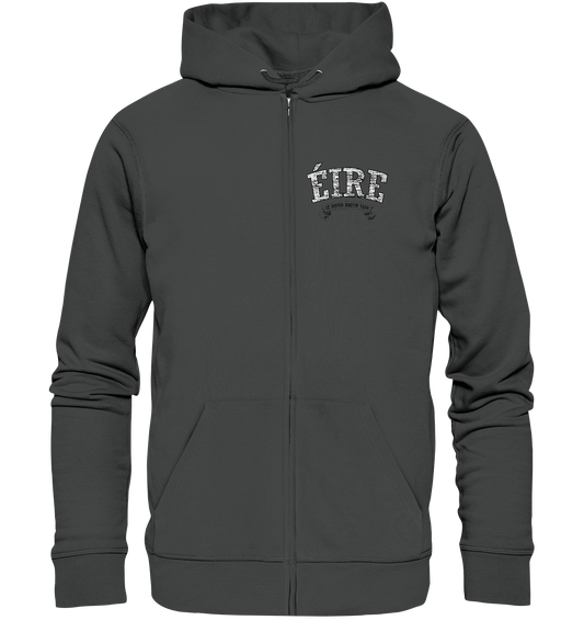"Éire - Fé mhóid bheith saor" - Organic Zipper