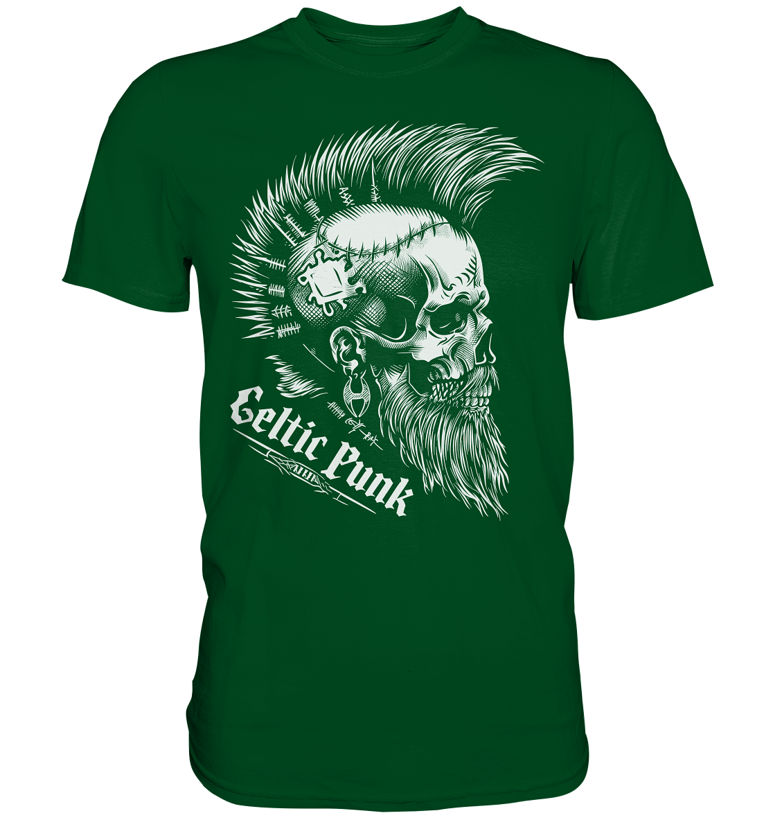 Celtic Punk "Skull" - Premium Shirt