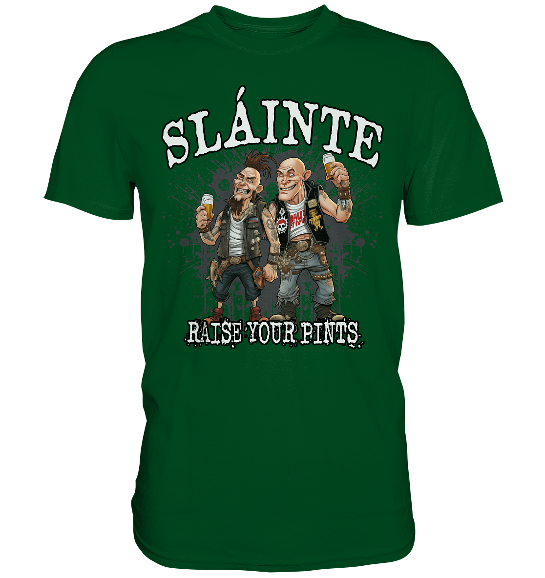 Sláinte "Raise Your Pints II" - Premium Shirt