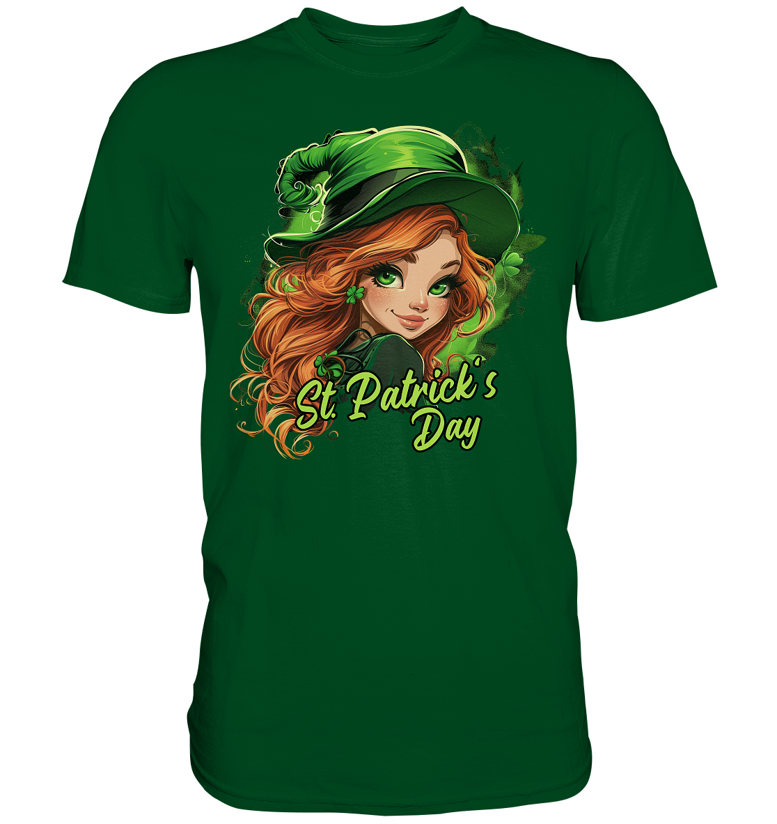 St. Patrick's Day "Leprechaun Girl I" - Premium Shirt
