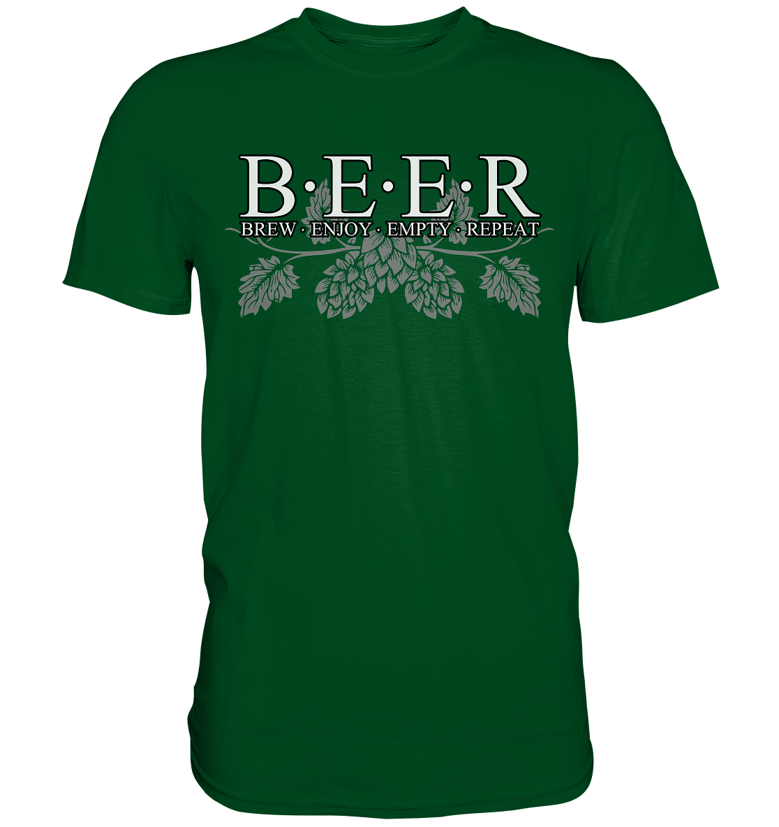 Beer "Brew, Enjoy, Empty, Repeat" - Premium Shirt