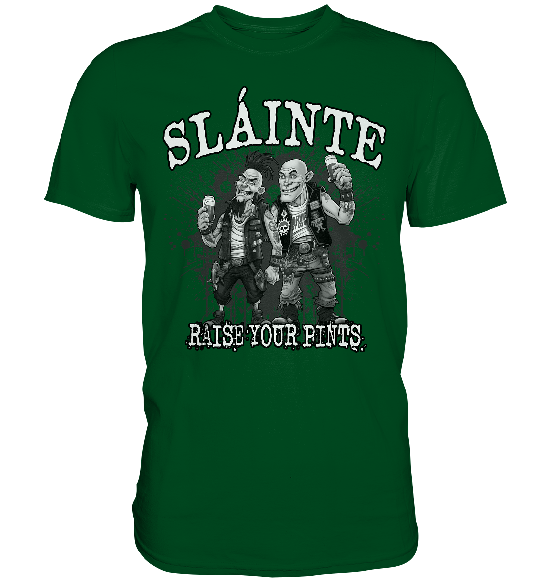 Sláinte "Raise Your Pints IV" - Premium Shirt