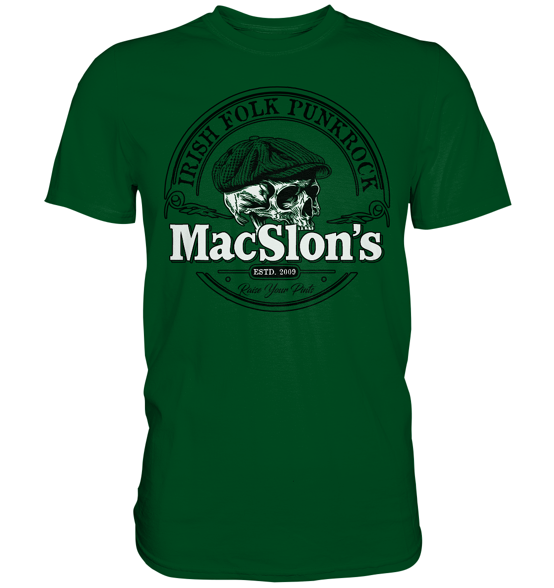 MacSlon's "Estd. 2009 / Irish Folk Punkrock II"  - Premium Shirt
