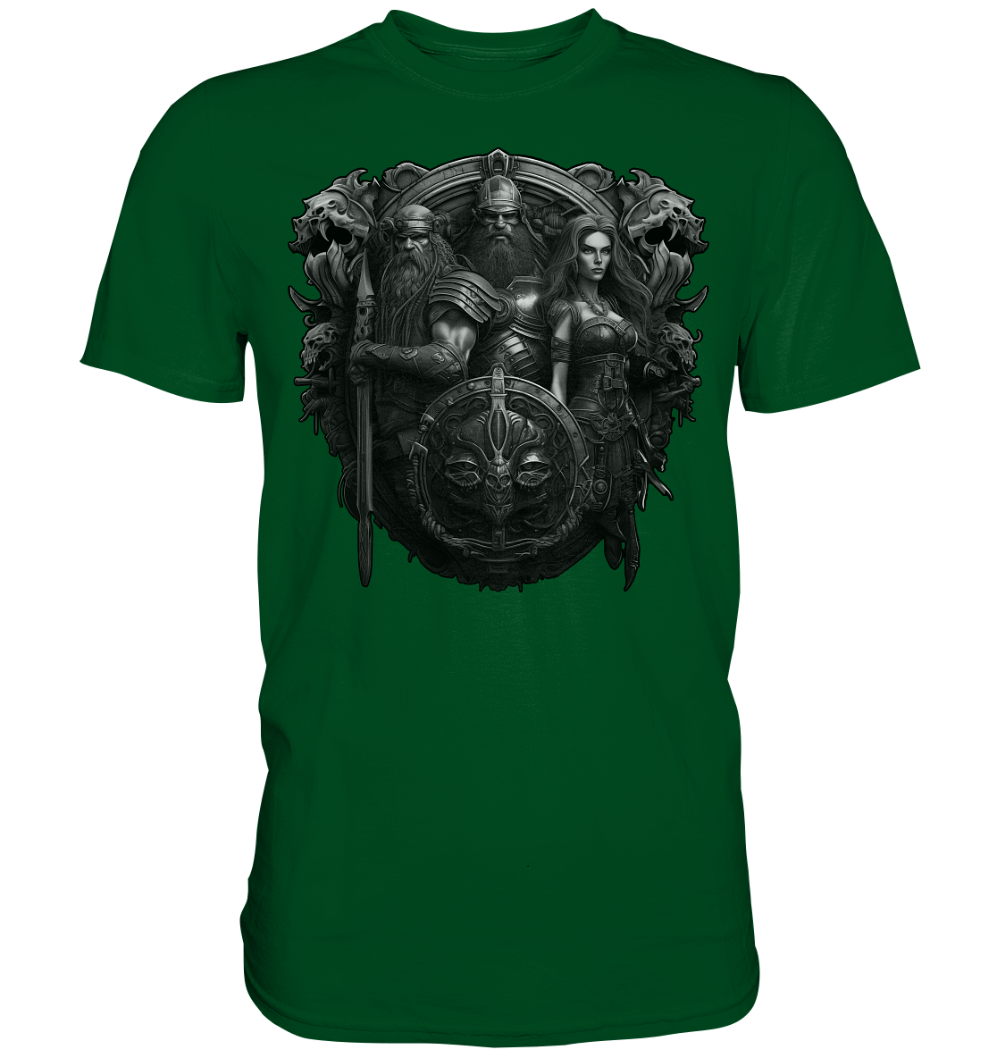 Celtic Warrior "Shield II" - Premium Shirt