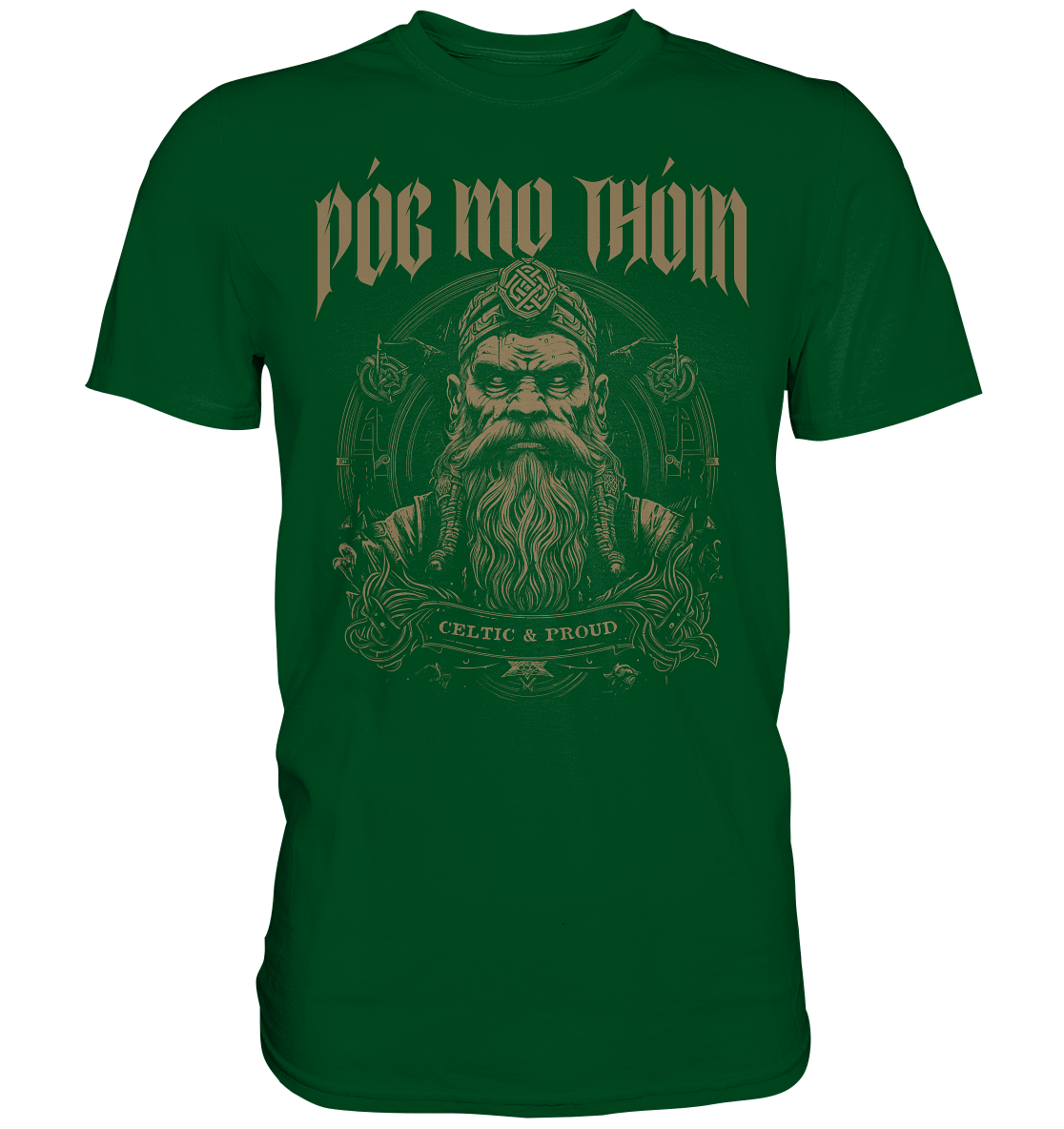 Póg Mo Thóin Streetwear "Celtic & Proud II" - Premium Shirt