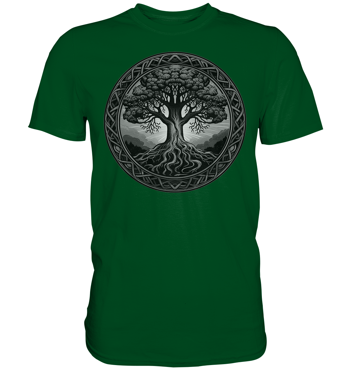 Celtic Tree III - Premium Shirt