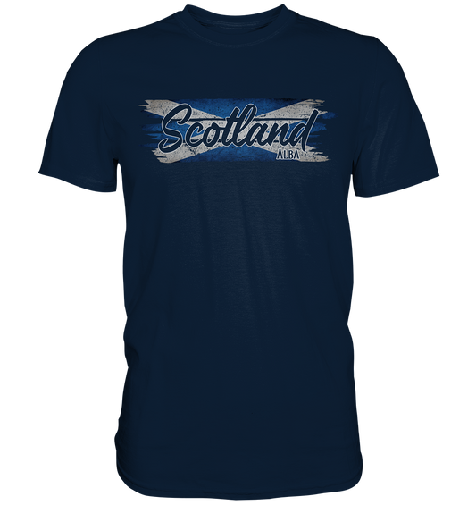 Scotland "Alba / Flag" - Premium Shirt