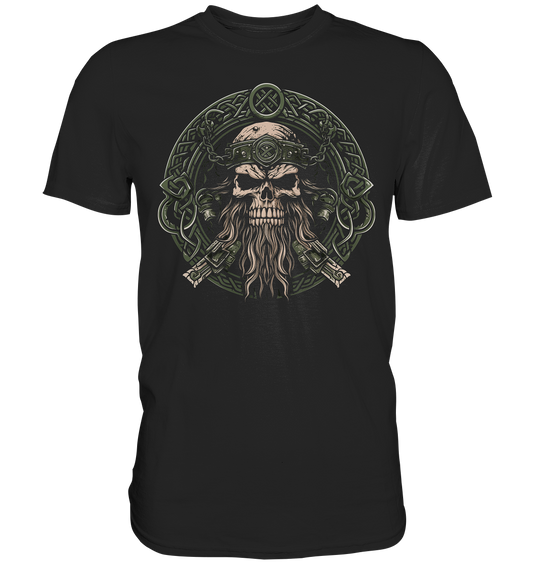 Celtic Skull "Crest II" - Premium Shirt