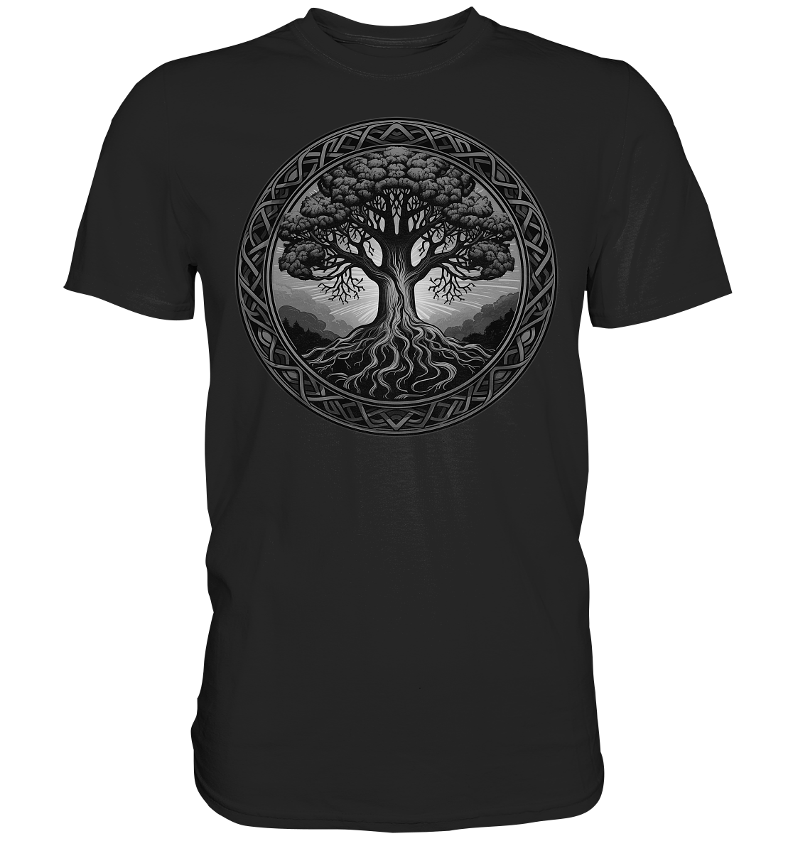 Celtic Tree III - Premium Shirt