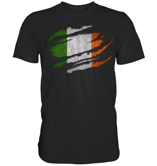 Ireland "Flag Scratch" - Premium Shirt