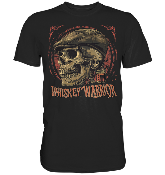 Whiskey Warrior "Flatcap-Skull I"  - Premium Shirt