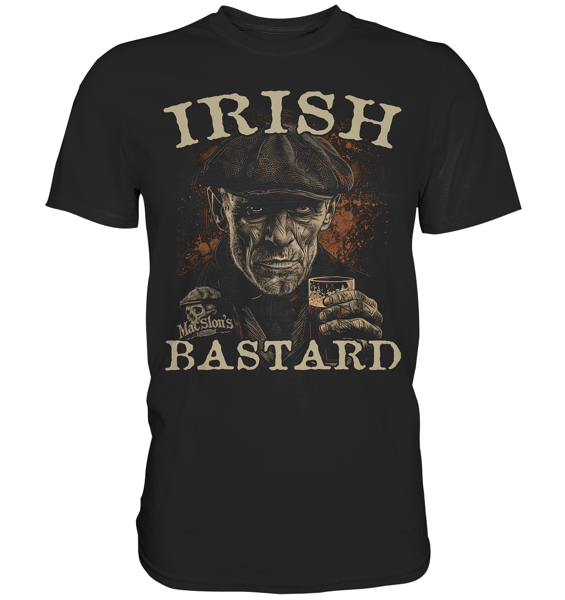 Irish Bastard "Old Irish Man V" - Premium Shirt