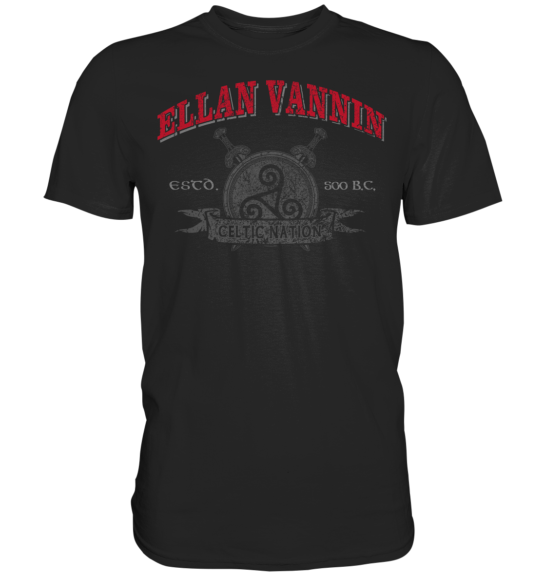 Ellan Vannin "Celtic Nation" - Premium Shirt