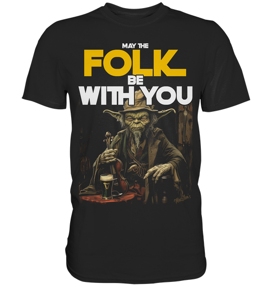 May The Folk Be With You "Leprechaun" - Premium Shirt
