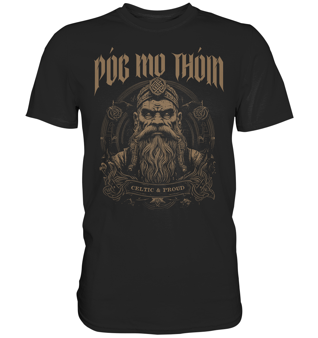 Póg Mo Thóin Streetwear "Celtic & Proud II" - Premium Shirt