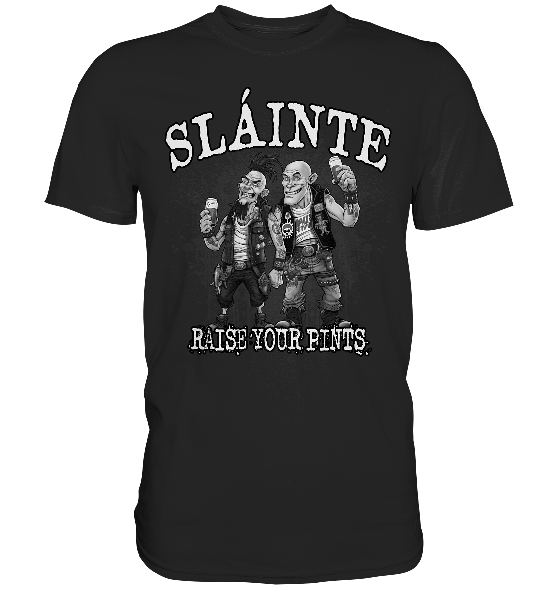 Sláinte "Raise Your Pints IV" - Premium Shirt