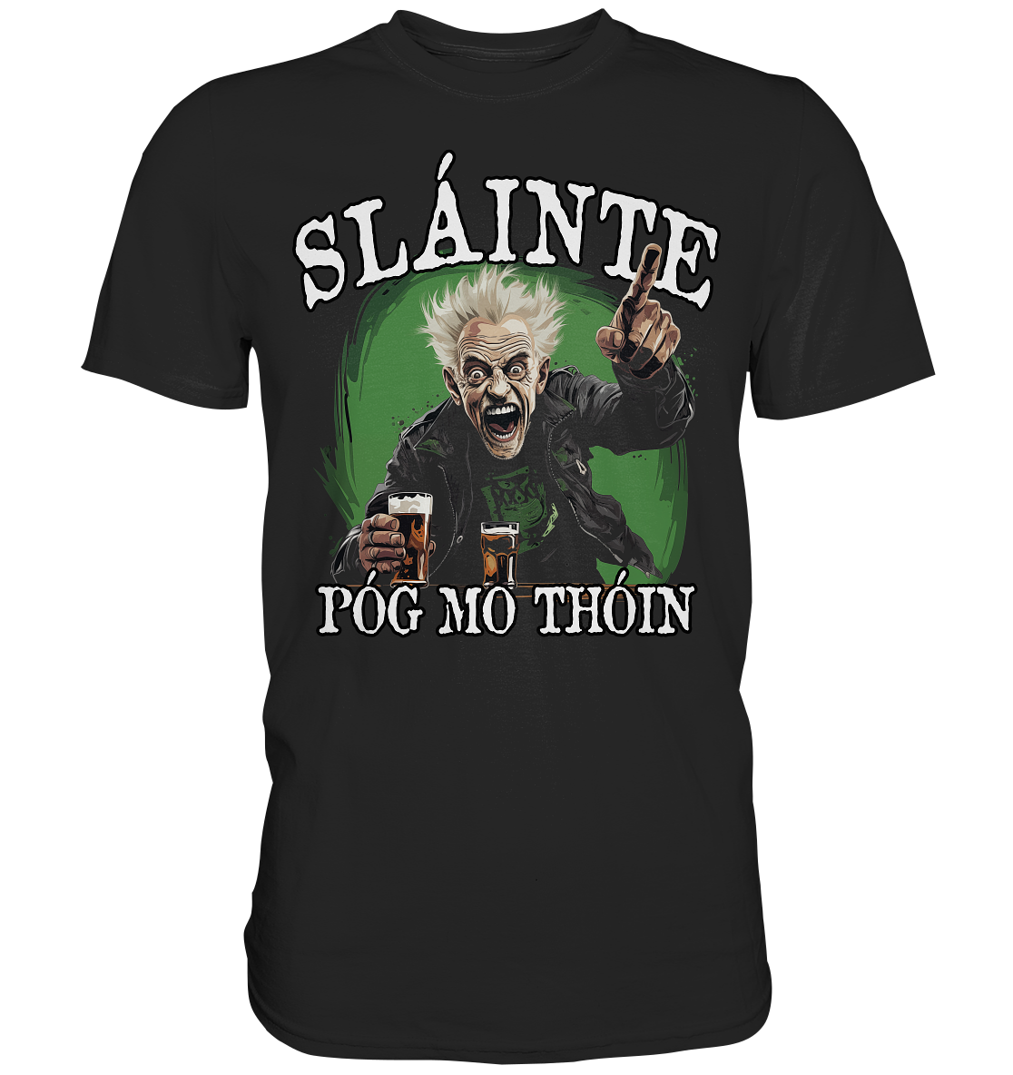 Sláinte "Póg Mo Thóin" - Premium Shirt