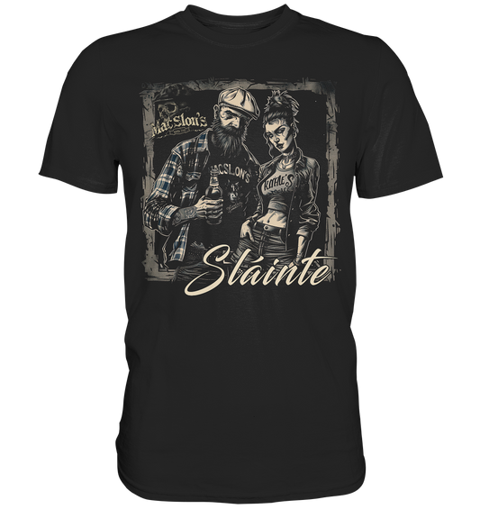 Sláinte "Couple Of Punks I" - Premium Shirt