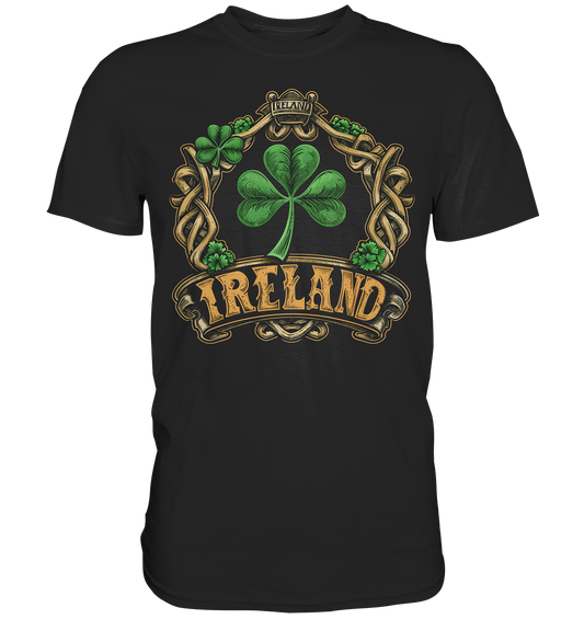 Ireland "Shamrock / Crest III" - Premium Shirt