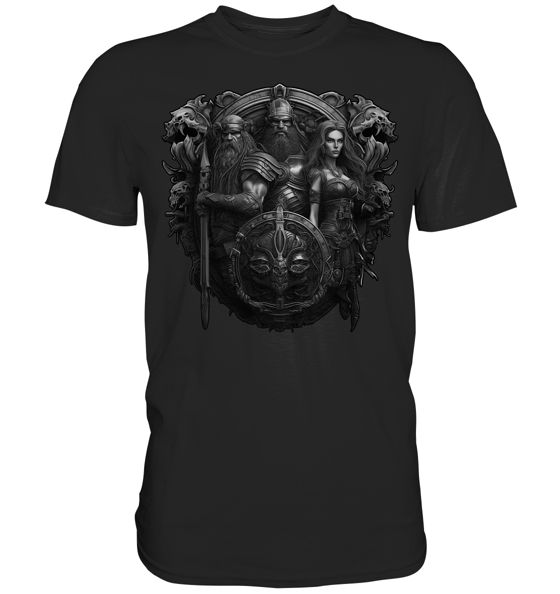 Celtic Warrior "Shield II" - Premium Shirt