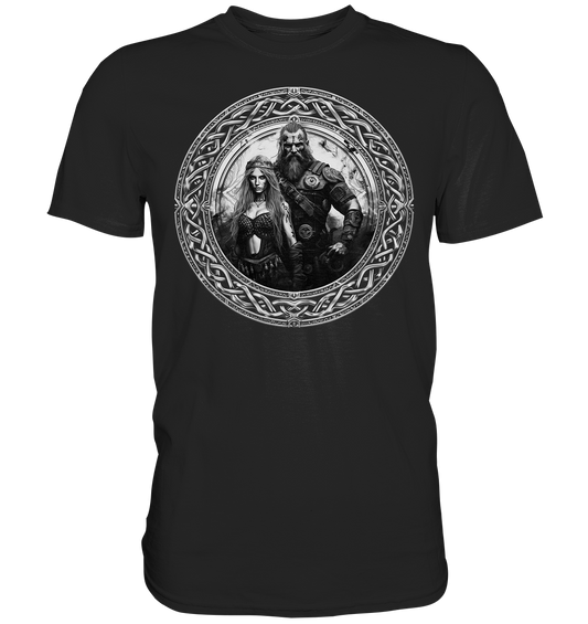 Celtic Warrior "Couple" - Premium Shirt