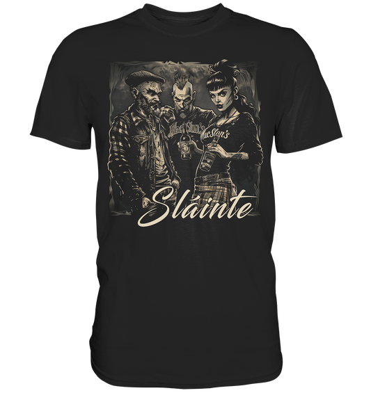 Sláinte "Group Of Punks I" - Premium Shirt