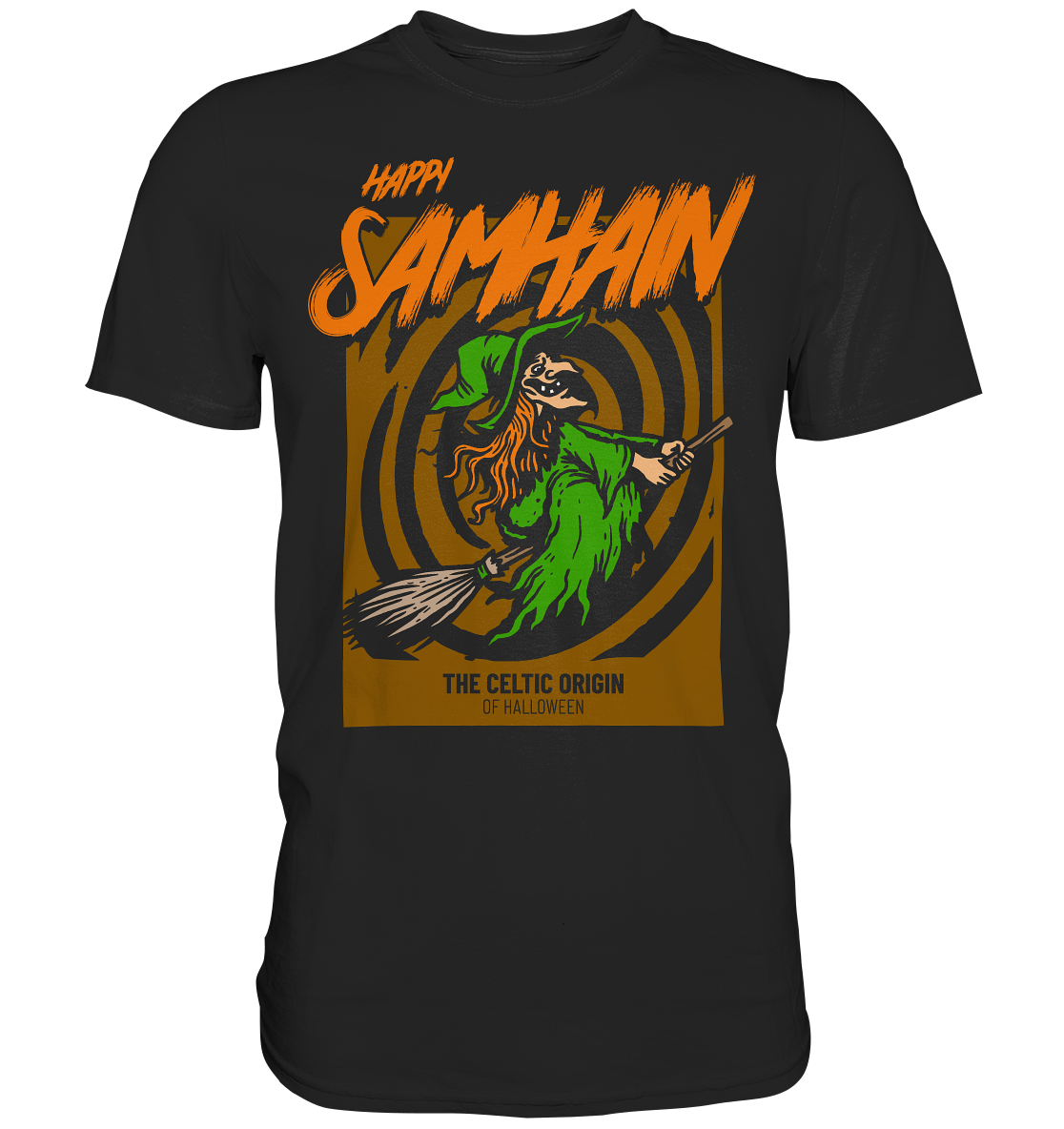 Happy Samhain "Witch" - Premium Shirt