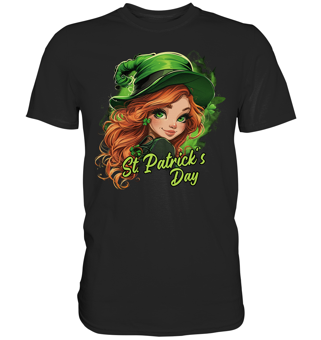 St. Patrick's Day "Leprechaun Girl I" - Premium Shirt