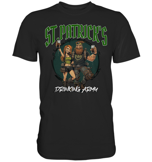 St. Patrick's "Drinking Army / Couple I" - Premium Shirt
