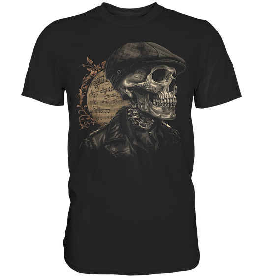 Skull "Flatcap II" - Premium Shirt