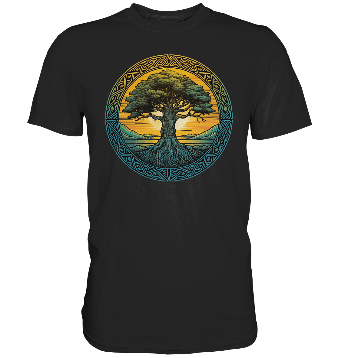 Celtic Tree II - Premium Shirt