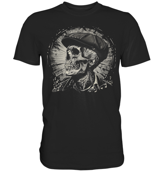 Skull "Flatcap I" - Premium Shirt
