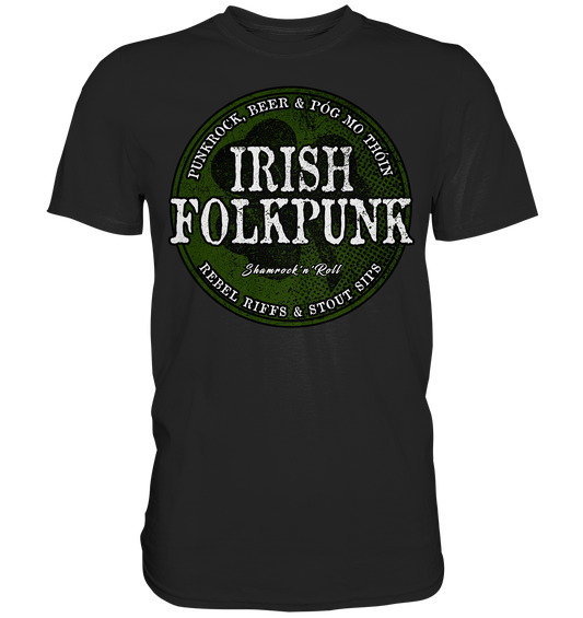 Irish Folkpunk "Shamrock'n'Roll" - Premium Shirt