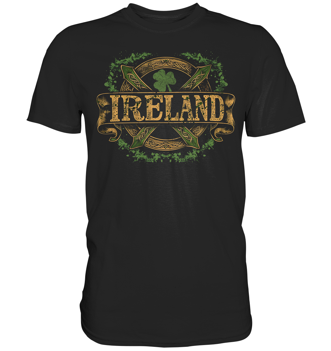 Ireland "Shamrock / Crest II"  - Premium Shirt