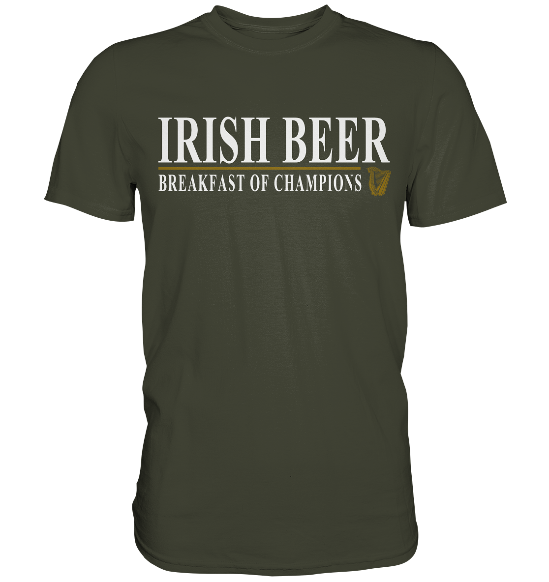 Irish Beer "Breakfast Of Champions" - Premium Shirt