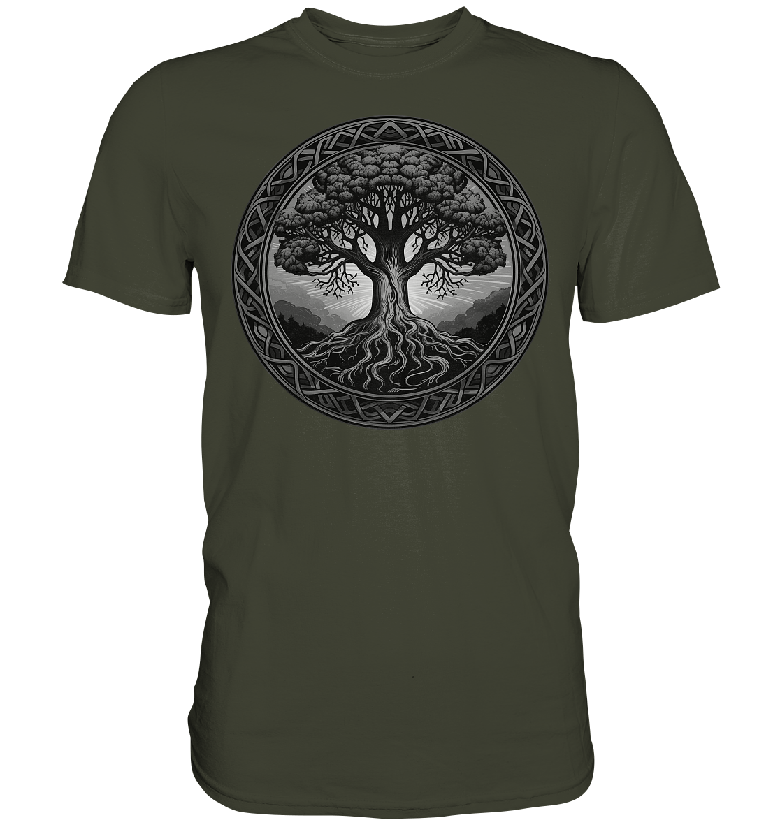 Celtic Tree III - Premium Shirt