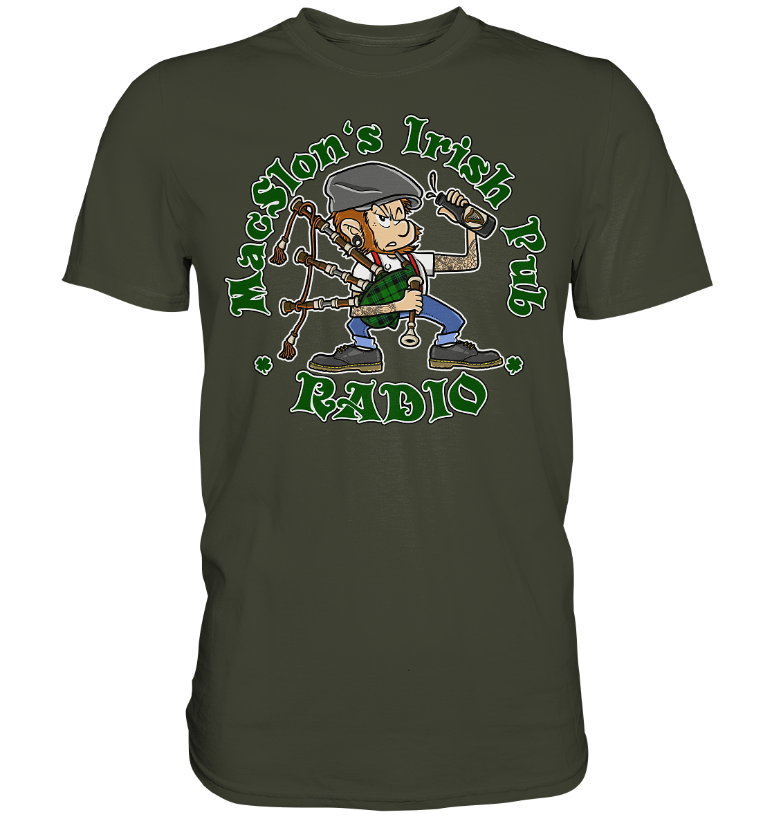 MacSlon's Radio "Classic Logo" - Premium Shirt