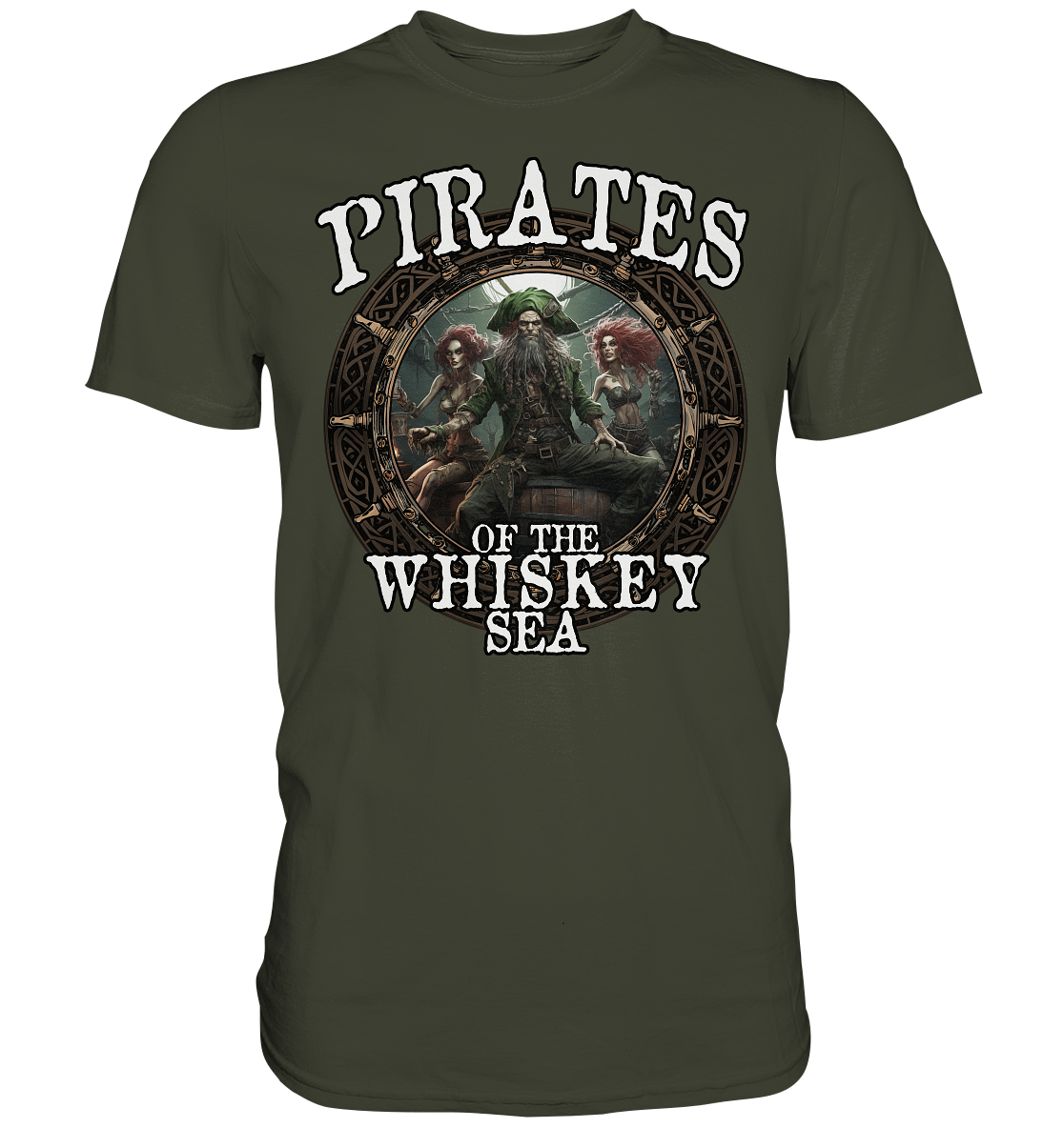 Pirates "Of The Whiskey Sea" - Premium Shirt