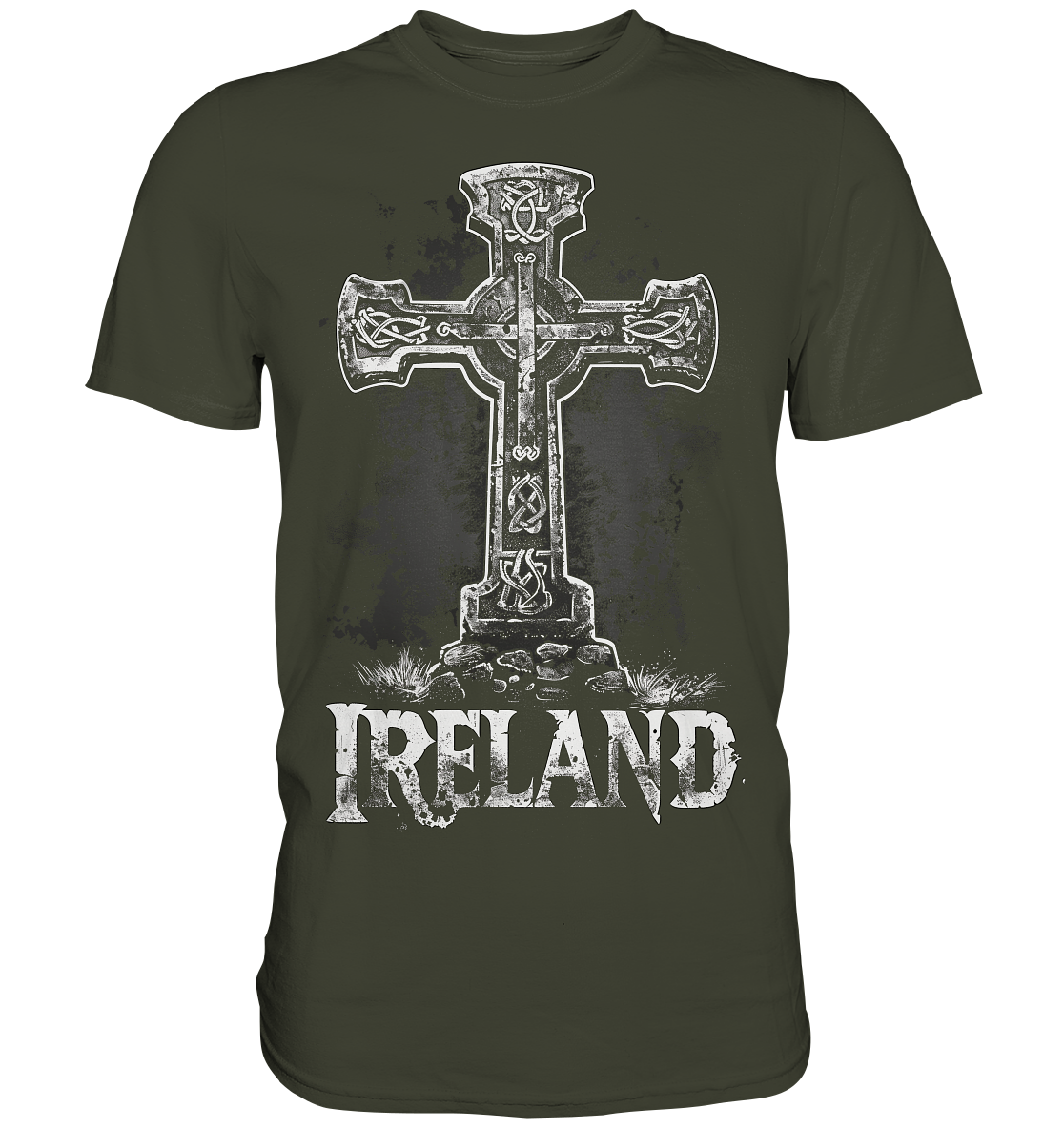 Ireland "Celtic Cross I"  - Premium Shirt